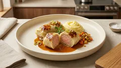 Kohlrouladen wie bei Oma – saftig geschmort im Ofen, dazu schlichtes Kartoffelpüree