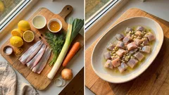 Eingelegte Matjes in Zitronen-Honig-Marinade – über Nacht richtig aromatisch