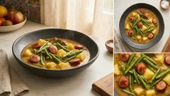 Bohneneintopf mit Wurst und Kartoffeln – sämig, deftig und ganz unkompliziert