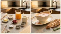 Aurorasoße in 10 Minuten: cremig, rosé und perfekt zu Geflügel oder Pasta