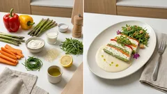 Gemüse-Quarkterrine mit Spargel – lässt sich perfekt am Vortag vorbereiten