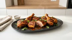 Tandoori-Hähnchen aus dem Ofen: Joghurt-Marinade für saftige Stücke