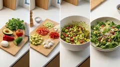 Reste-Wrap mit Pesto, Avocado und Mozzarella – in 10 Minuten fertig (auch to go)